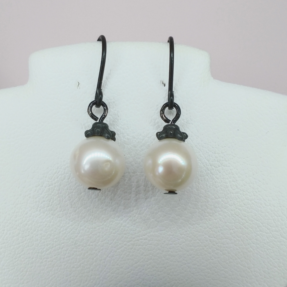 Genuine Pearl earrings